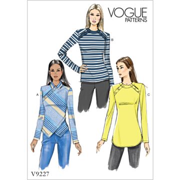 Vogue Patterns 9227 - Topp - Dame