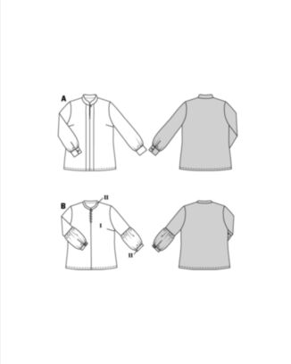 Burda 5839 - Bluse - Dame