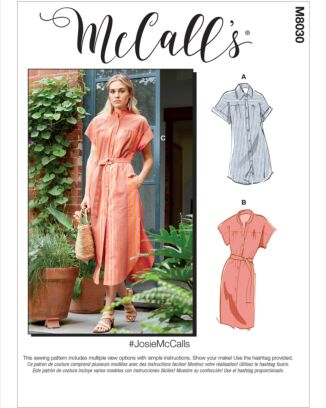 McCall´s 8030 - Kjole - Dame