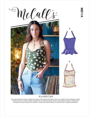 McCall´s 8114 - Topp - Dame