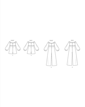 Vogue Patterns 2041 - Buksedrakter Vintage - Dame