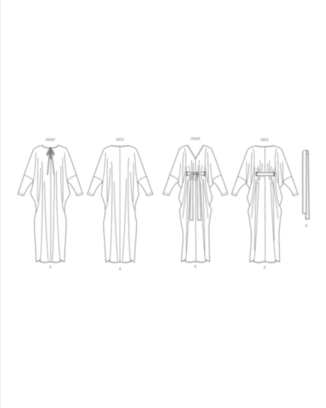 Vogue Patterns 2057 - Kjole - Dame