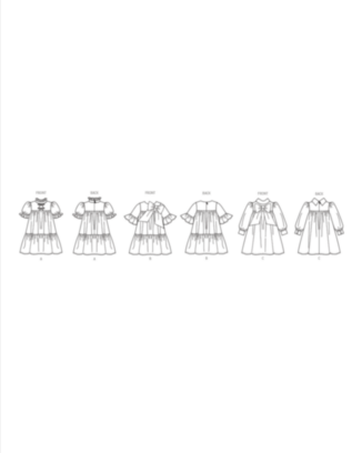 Vogue Patterns 2059 - Kjole - Jente