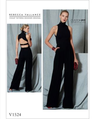 Vogue Patterns 1524 - Buksedrakter - Dame - Design: Rebecca Vallance