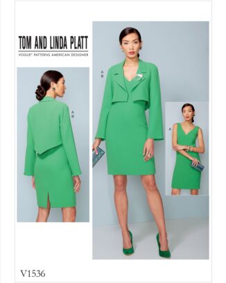 Vogue Patterns 1536 - Jakke - Dame - Design: Tom and Linda Platt